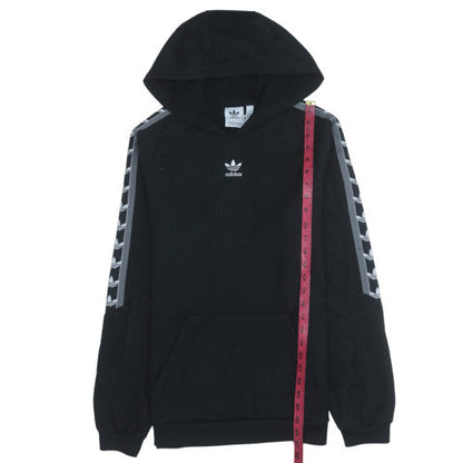 Mens UK Size S adidas Black Pullover Hoodie