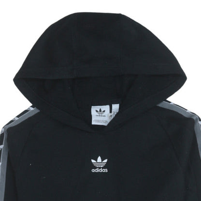 Mens UK Size S adidas Black Pullover Hoodie