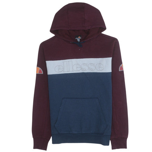 Mens UK Size L ellesse Multicoloured Pullover Hoodie