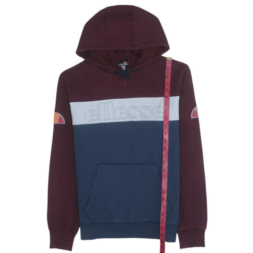 Mens UK Size L ellesse Multicoloured Pullover Hoodie