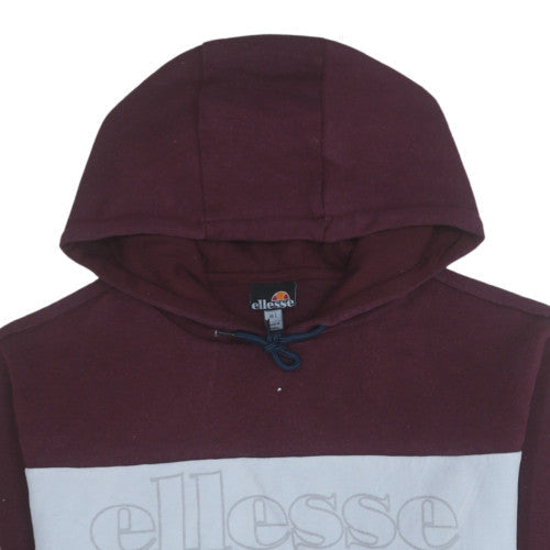 Mens UK Size L ellesse Multicoloured Pullover Hoodie
