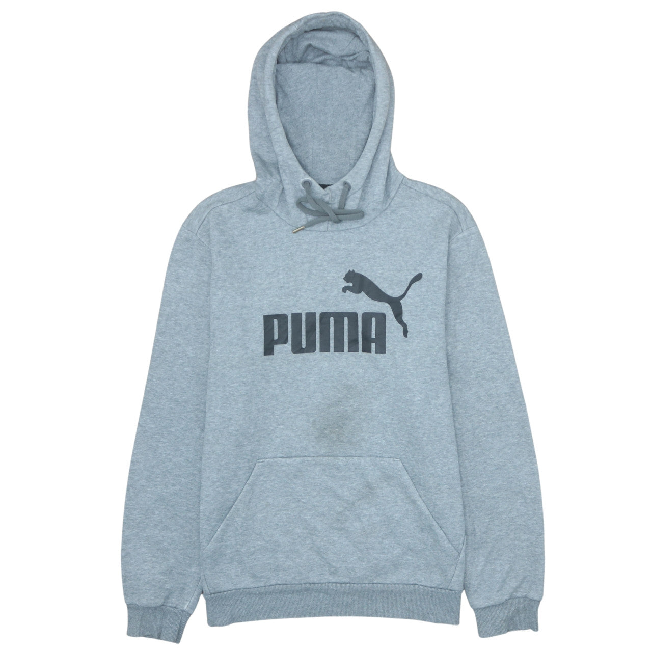 Mens UK Size M PUMA Grey Pullover Hoodie