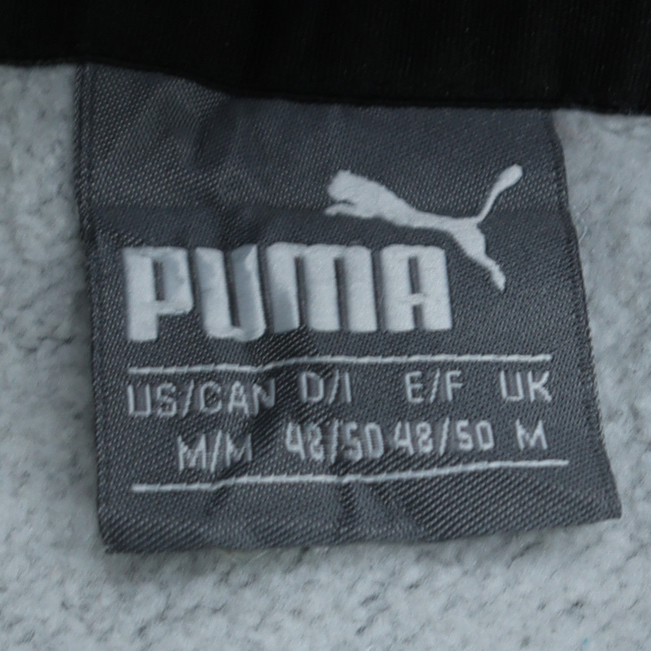 Mens UK Size M PUMA Grey Pullover Hoodie