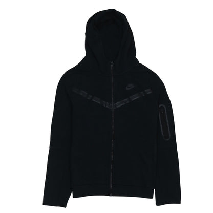 Nike Boys Black XL Full Zip Hoodie Fleece Sweatshirt