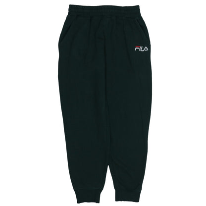 Mens UK Size M FILA Regular Fit Sweatpants Black Trousers