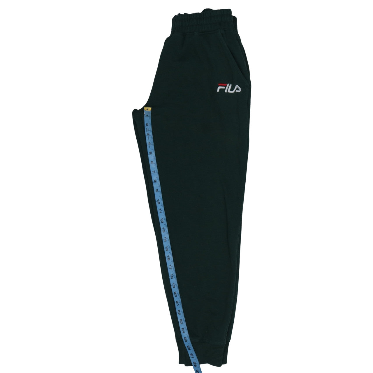 Mens UK Size M FILA Regular Fit Sweatpants Black Trousers