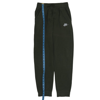 Nike Boys Green Jogger Trousers XL Fleece Elastic Waist Sportswear