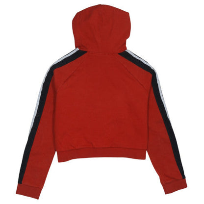 Womens UK Size 6 adidas Red Pullover Hoodie