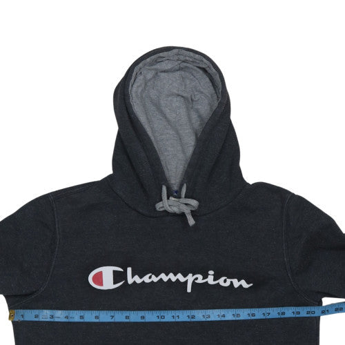 Mens UK Size S Champion Black Pullover Hoodie