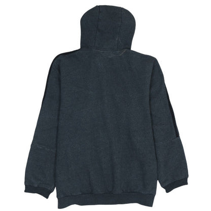 Mens UK Size 2XL adidas Grey Full Zip Hoodie