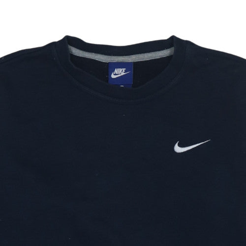 Mens UK Size M Nike Black Pullover Sweatshirt