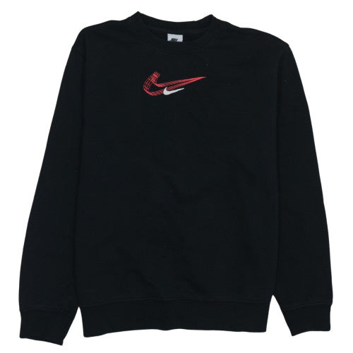 Womens UK Size M Nike Black Pullover Sweatshirt