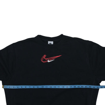 Womens UK Size M Nike Black Pullover Sweatshirt