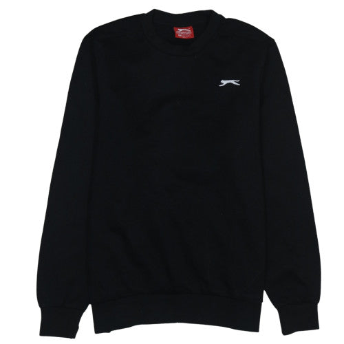 Mens UK Size M Slazenger Black Pullover Sweatshirt