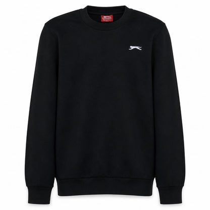 Mens UK Size M Slazenger Black Pullover Sweatshirt