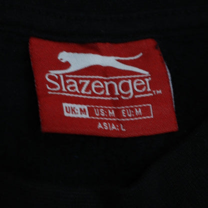Mens UK Size M Slazenger Black Pullover Sweatshirt