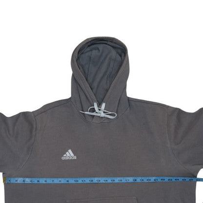 Mens UK Size 2XL adidas Grey Pullover Hoodie