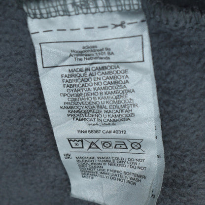 Mens UK Size 2XL adidas Grey Pullover Hoodie