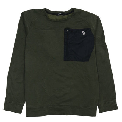 Mens UK Size XL The North Face Green Pullover Sweatshirt