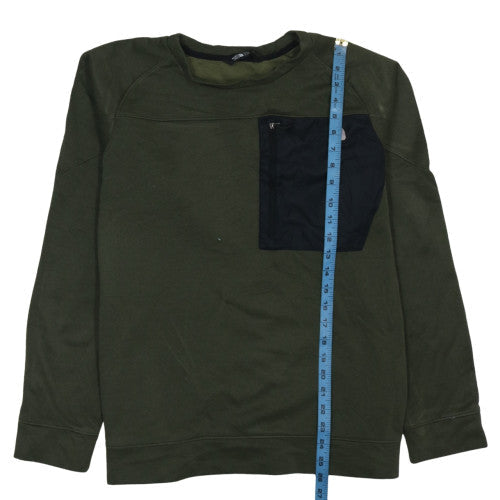Mens UK Size XL The North Face Green Pullover Sweatshirt