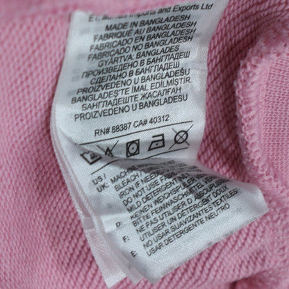 Adidas Girls Pink Crew Neck Pullover Sweatshirt Size 14-15 Years