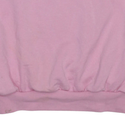 Adidas Girls Pink Crew Neck Pullover Sweatshirt Size 14-15 Years