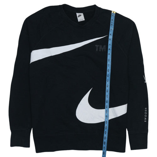 Womens UK Size L Nike Black Pullover Sweatshirt