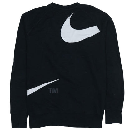 Womens UK Size L Nike Black Pullover Sweatshirt
