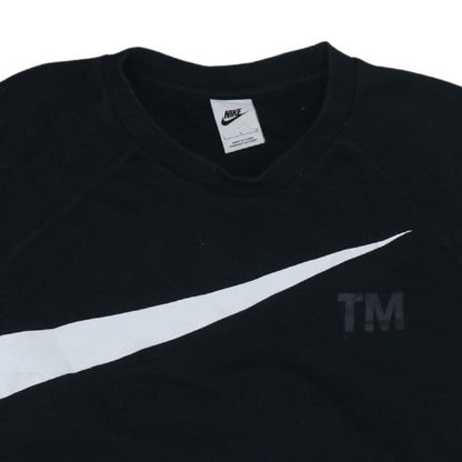 Womens UK Size L Nike Black Pullover Sweatshirt