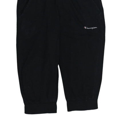 Champion Womens Black Jogger Sweatpants M Elastic Waist Activewear