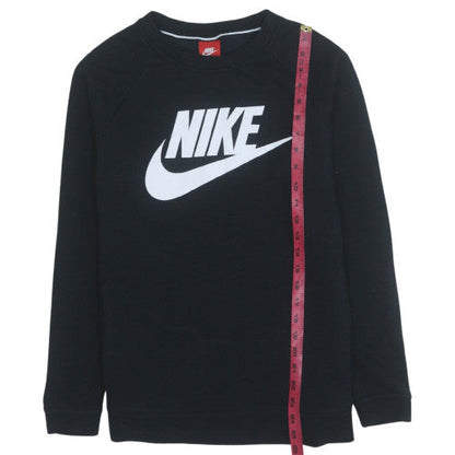 Womens UK Size M Nike Black Pullover Sweatshirt