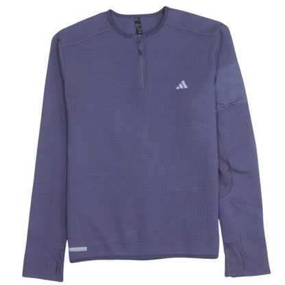 Womens UK Size L adidas Purple Pullover Sweatshirt