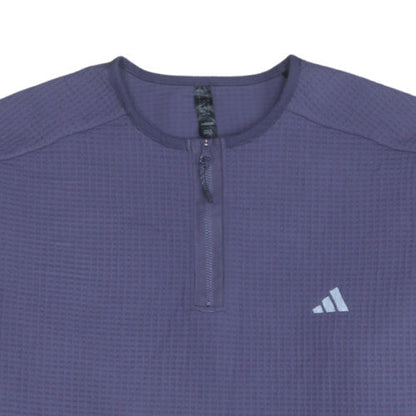 Womens UK Size L adidas Purple Pullover Sweatshirt