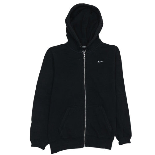 Mens UK Size L Nike Black Full Zip Hoodie