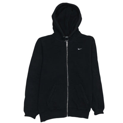 Mens UK Size L Nike Black Full Zip Hoodie