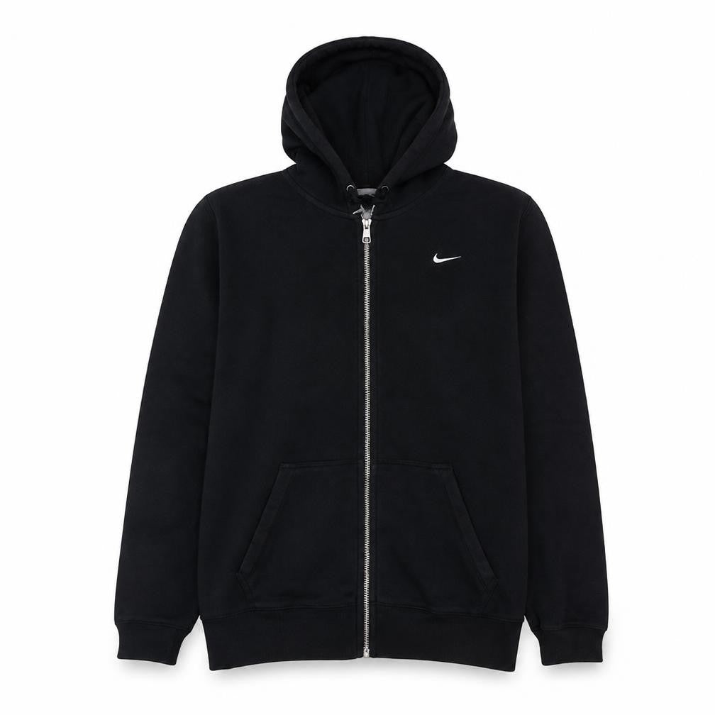 Mens UK Size L Nike Black Full Zip Hoodie