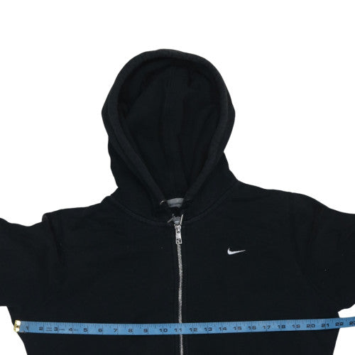 Mens UK Size L Nike Black Full Zip Hoodie
