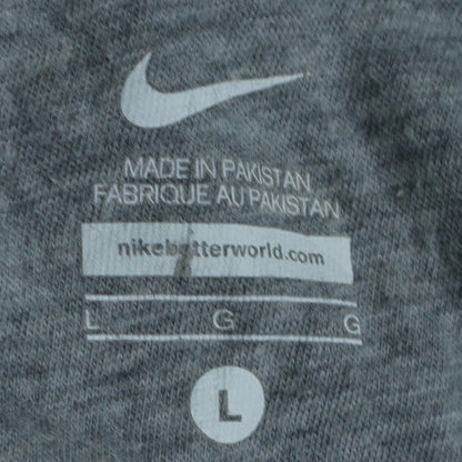 Mens UK Size L Nike Black Full Zip Hoodie