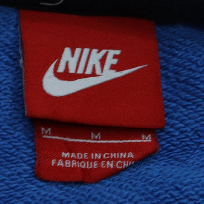 Mens UK Size M Nike Blue Pullover Sweatshirt