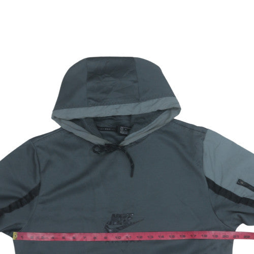 Mens UK Size S Nike Grey Pullover Hoodie