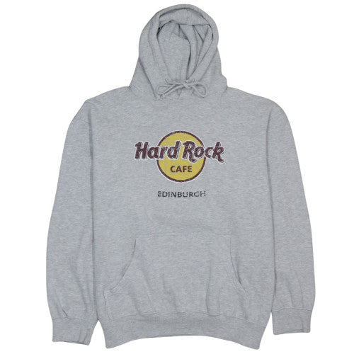 Womens UK Size 2XL Hard Rock Cafe Grey Pullover Hoodie
