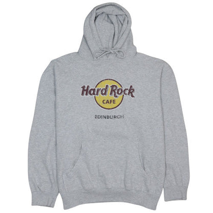 Womens UK Size 2XL Hard Rock Cafe Grey Pullover Hoodie