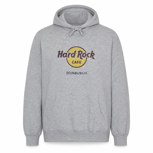Womens UK Size 2XL Hard Rock Cafe Grey Pullover Hoodie