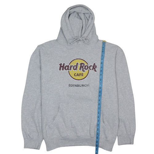 Womens UK Size 2XL Hard Rock Cafe Grey Pullover Hoodie
