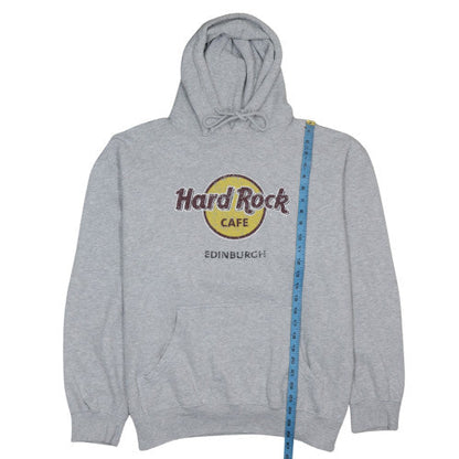 Womens UK Size 2XL Hard Rock Cafe Grey Pullover Hoodie