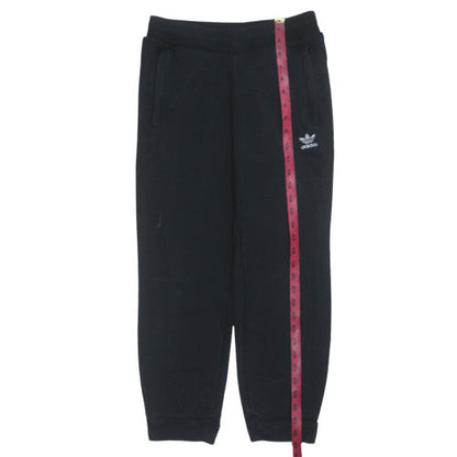 Mens UK Size S adidas Regular Fit Sweatpants Black Trousers