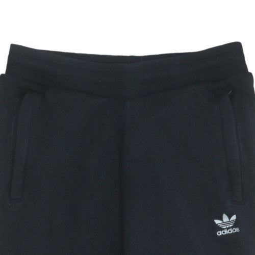 Mens UK Size S adidas Regular Fit Sweatpants Black Trousers