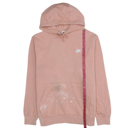Womens UK Size L Nike Pink Pullover Hoodie