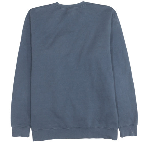 Mens UK Size 3XL Russell Blue Pullover Sweatshirt