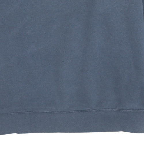 Mens UK Size 3XL Russell Blue Pullover Sweatshirt
